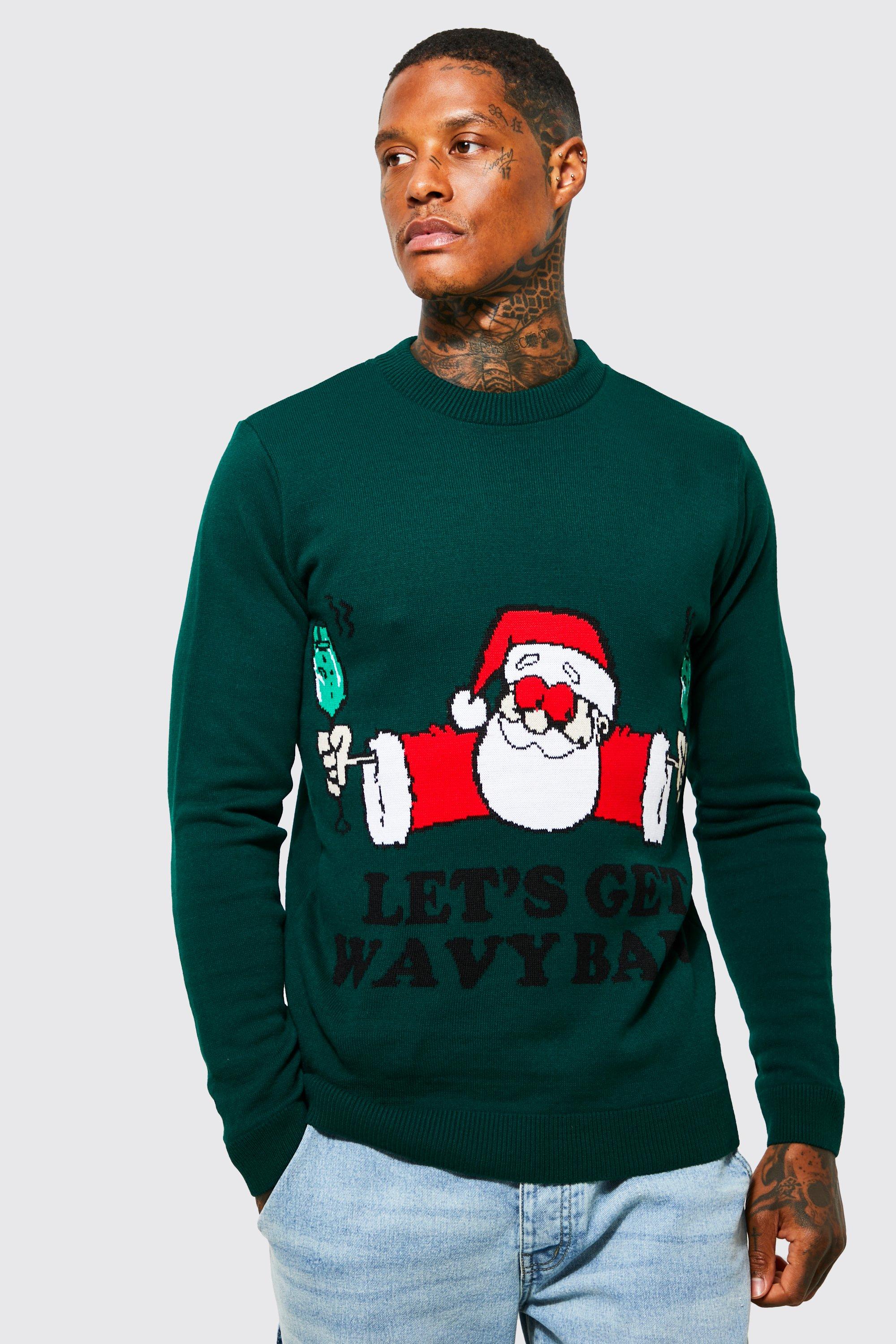 Jingle Bell Rock Christmas Jumper boohoo IE